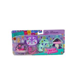 Polly pocket holiday connects stackable play set